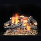 Fireside Supreme Oak See-Through Gas Logs
