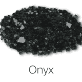 Onyx Fireplace Glass