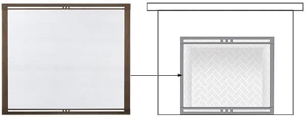 Contemporary Front For Fireplace