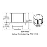 DVP-TVHW VERTICAL TERMINATION CAP