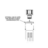 LINK-ZC-ADPB round flashing adapter kit