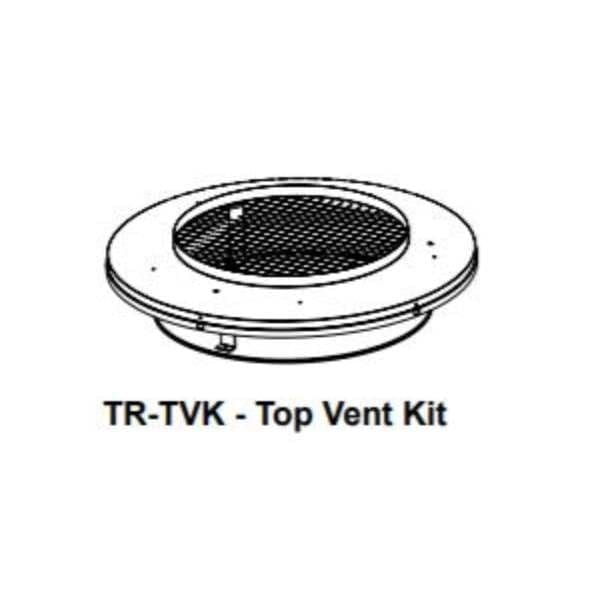 Round termination top adaptor kit for shrouds