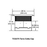 TCG375 Vertical terra cotta termination