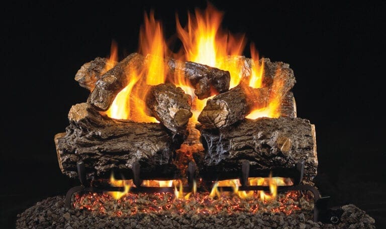 Burnt Rustic Oak Logs (HCHR)