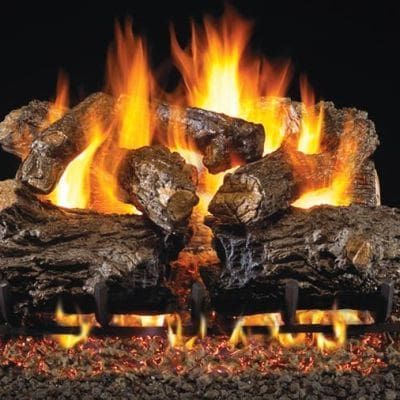 Burnt Rustic Oak Logs (HCHR)