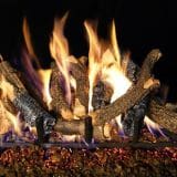 Charred Oak Stack fireplace