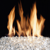 Fireplace diamond nuggets