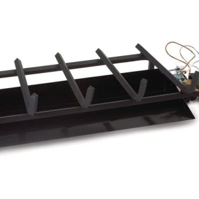 GX4 Series Glowing Ember Burner System with Heavy Duty Grate