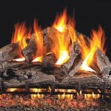 Rugged Oak Gas Fireplace Logs