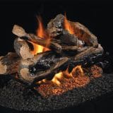 Rugged Split Oak Gas Logs