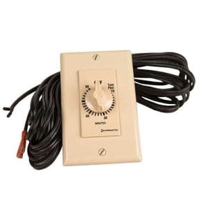 Wall Timer Covering and Wiring