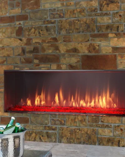 Majestic Lanai See-Through Gas Fireplace 48″