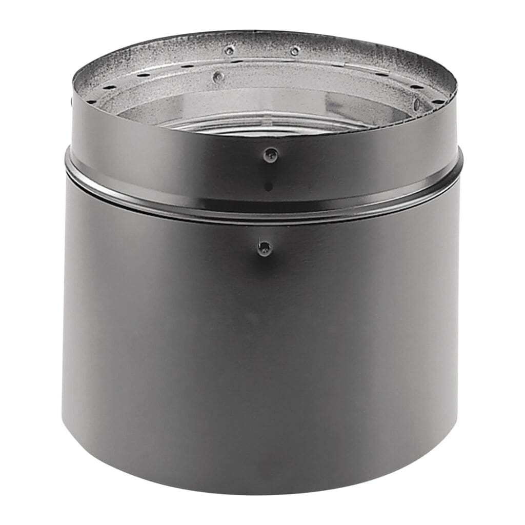 12″ Double-Wall Adjustable Black Pipe – DV-6DVL-12ADJ