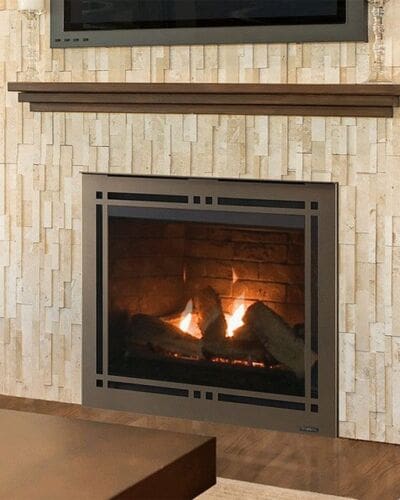 Majestic Meridian 36″ Top/rear Direct Vent fireplace