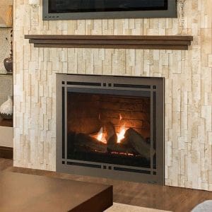 Majestic Meridian 36″ Top/rear Direct Vent fireplace