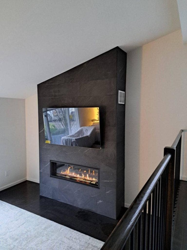 Majestic Echelon contemporary, gas fireplace-lmid