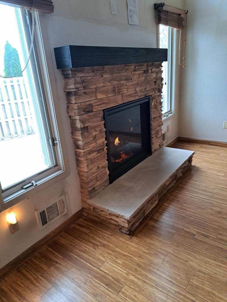 Majestic Meridian Platinum with Mocha Ledgestone