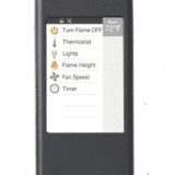 Intellifire Touch 2.0 Touchscreen Remote Control And Docking Station - IFT2RC450 (IFT2-PACM Module Sold Separately)