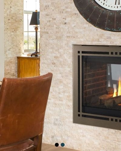 Majestic 36″ Direct Vent See Thru Gas Fireplace with IntelliFire Touch Ignition, NG