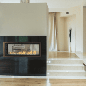 48″ Artisan Double-Sided Vent Free Linear Fireplace, IFT 2.0 – NG