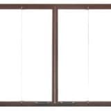 Outdoor Lifestyles Premium Outdoor Glass Bi-Fold Door with Stainless Steel Construction - Bronze Finish