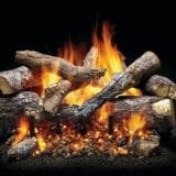 24" Grand Oak Log Set - 11pcs, 2 Tier