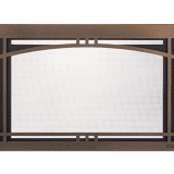 Majestic Contemporary Arch 35" screen front - New Bronze