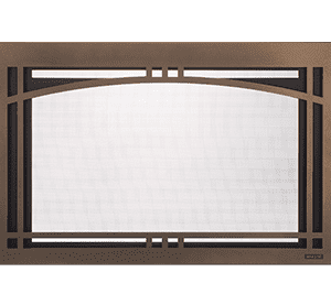 Majestic  Contemporary Arch 25″ screen front – New Bronze