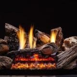Monessen Moxie 8-Piece Burncrete Hybrid Log Set - MX30H